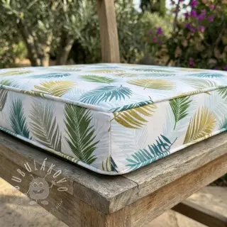 Dekoračná látka OUTDOOR Hendaye blanc