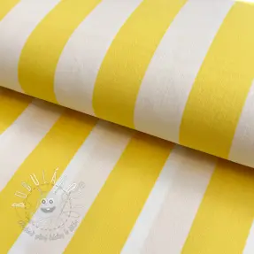 Dekoračná látka OUTDOOR PREMIUM Stripe yellow