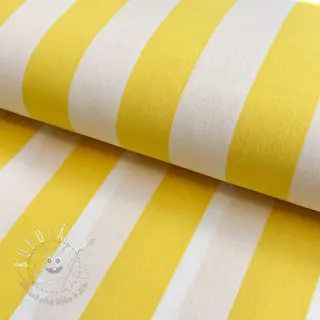 Dekoračná látka OUTDOOR PREMIUM Stripe yellow