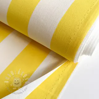 Dekoračná látka OUTDOOR PREMIUM Stripe yellow