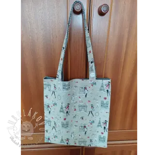 Dekoračná látka Linenlook Cute Paris multico