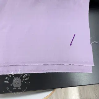 Viskóza s ľanom BUBBLY lavender II.trieda