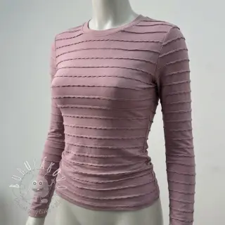 Úplet RUFFLES mauve