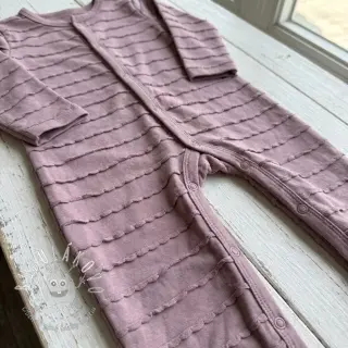 Úplet RUFFLES mauve