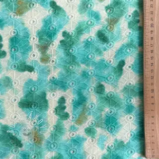 Bavlnená látka EMBROIDERY Paint brush design B