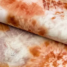 Viskóza TWILL Messy TIE DYE design B