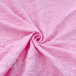 Bavlnená látka SMOGGED EMBROIDERY light pink