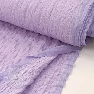 Bavlnená látka SMOGGED EMBROIDERY purple