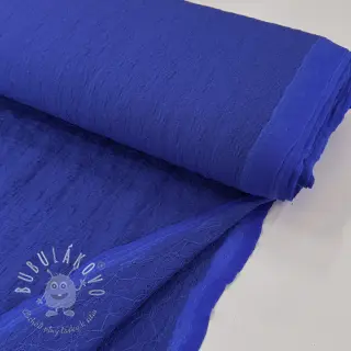 Bavlnená látka SMOGGED EMBROIDERY cobalt