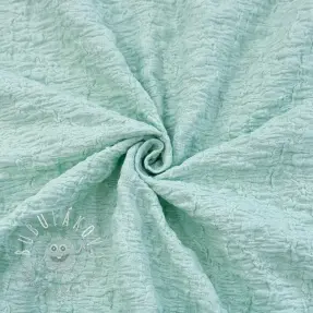 Bavlnená látka SMOGGED EMBROIDERY mint