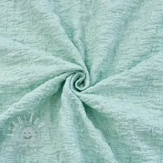 Bavlnená látka SMOGGED EMBROIDERY mint