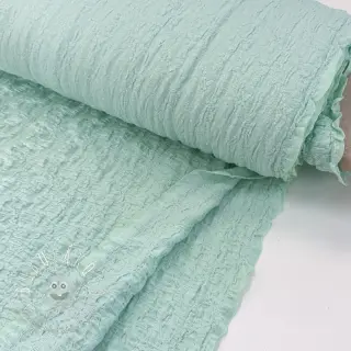 Bavlnená látka SMOGGED EMBROIDERY mint