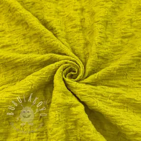 Bavlnená látka SMOGGED EMBROIDERY lime
