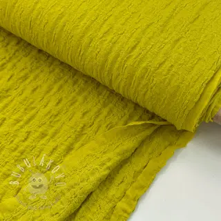 Bavlnená látka SMOGGED EMBROIDERY lime