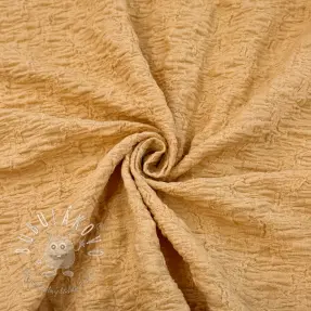 Bavlnená látka SMOGGED EMBROIDERY brown