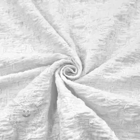 Bavlnená látka SMOGGED EMBROIDERY white