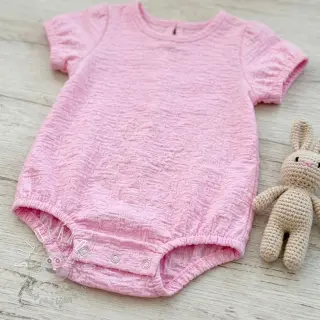 Bavlnená látka SMOGGED EMBROIDERY light pink