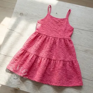 Bavlnená látka SMOGGED EMBROIDERY pink