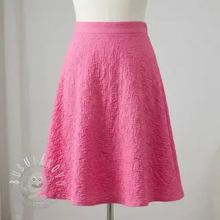 Bavlnená látka SMOGGED EMBROIDERY fuchsia