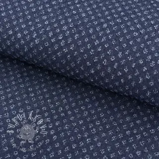 JEANS DENIM 6 OZ Small flakes dark blue