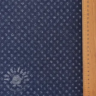 JEANS DENIM 6 OZ Small flakes dark blue