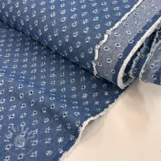 JEANS DENIM 6 OZ Big flakes blue