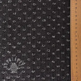 JEANS DENIM 6 OZ Big flakes black