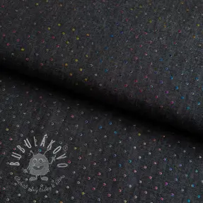 JEANS DENIM 3,8 OZ Drops Metallic black