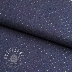 JEANS DENIM 3,8 OZ Drops Metallic dark blue