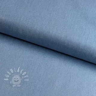 JEANS DENIM 6 OZ STRETCH WASHED metallic blue silver