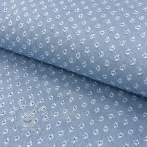 JEANS DENIM 6 OZ Big flakes light blue