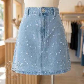 JEANS DENIM 6 OZ Uneven Small Holes light blue