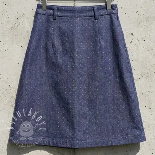JEANS DENIM 3,8 OZ Drops Metallic dark blue