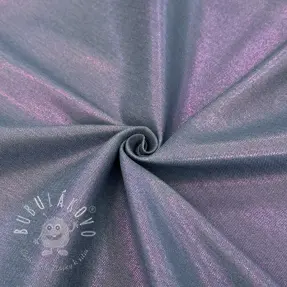 JEANS DENIM 8,5 OZ STRETCH WASHED metallic purple