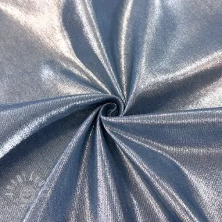 JEANS DENIM 8,5 OZ STRETCH WASHED metallic blue silver