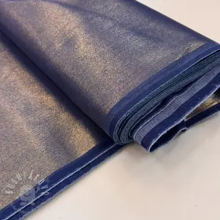 JEANS DENIM 8,5 OZ STRETCH WASHED metallic dark blue gold