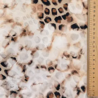 Viskóza TWILL Structured Panther design A