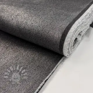 JEANS DENIM Metallic black silver