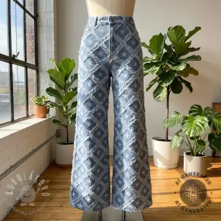 JEANS DENIM 12 OZ Star light blue