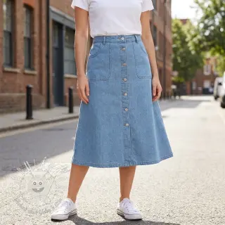 JEANS DENIM Fabulous Drops light blue