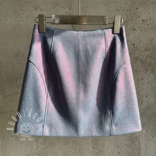 JEANS DENIM 8,5 OZ STRETCH WASHED metallic pink