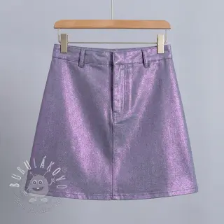 JEANS DENIM 8,5 OZ STRETCH WASHED metallic purple