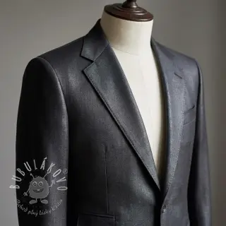 JEANS DENIM 6 OZ STRETCH WASHED metallic black silver