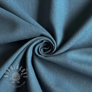 Bavlnená látka s ľanom PREMIUM jeans