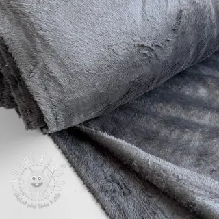 Fleece SPECIAL double sided grey