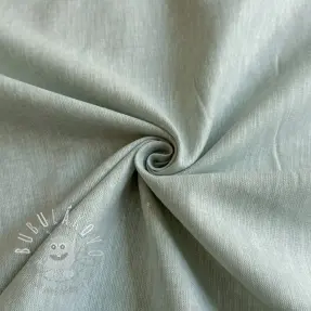 Ľan s bavlnou PLAIN mint