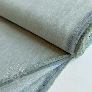 Ľan s bavlnou PLAIN mint