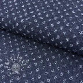 JEANS DENIM 6 OZ Big flakes dark blue