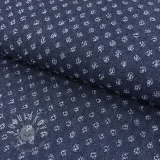 JEANS DENIM 6 OZ Big flakes dark blue