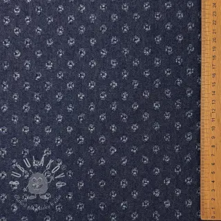 JEANS DENIM 6 OZ Big flakes dark blue